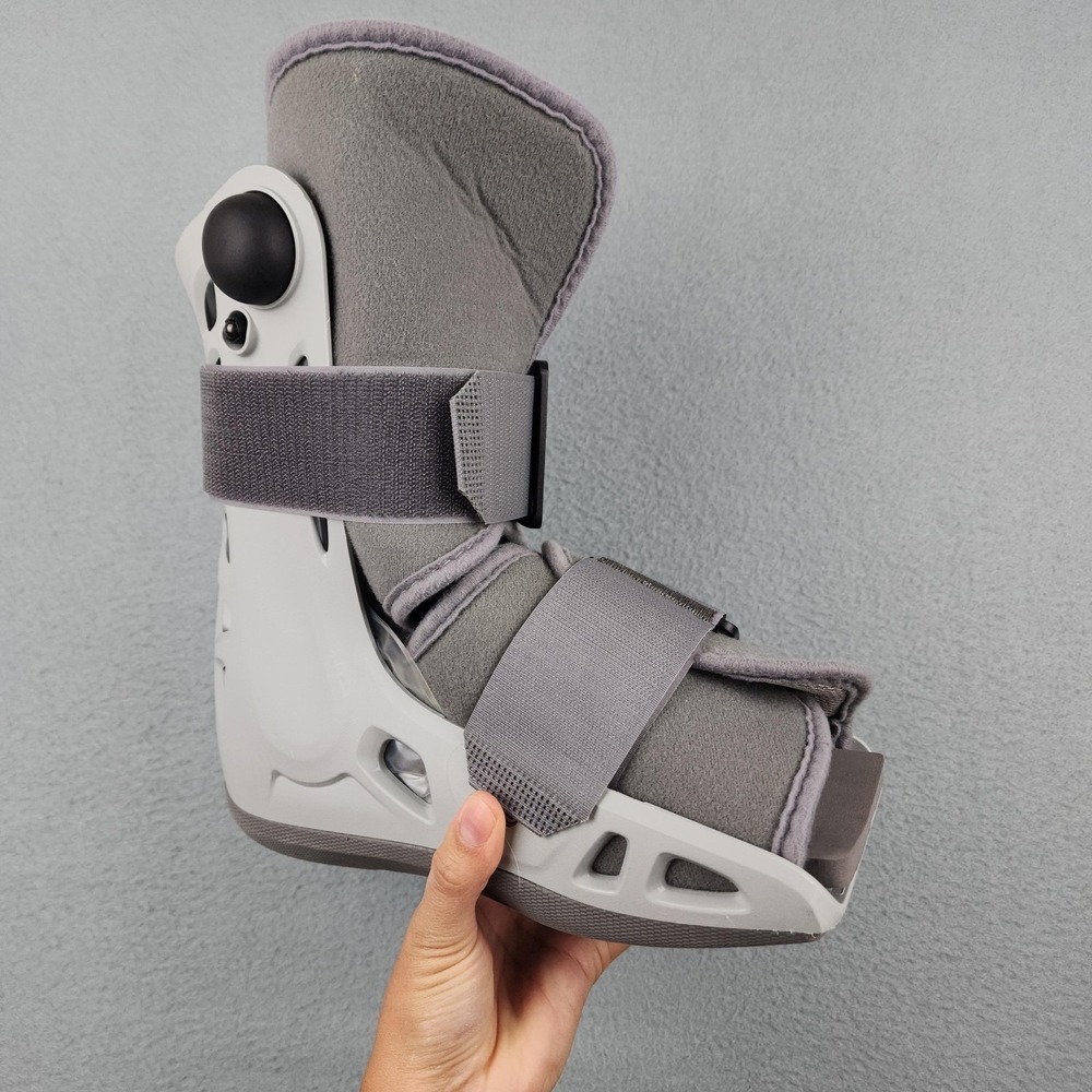 Aircast SoftStrike Short Walking Boot Small Gray Orthopedic Ankle Brace Support
